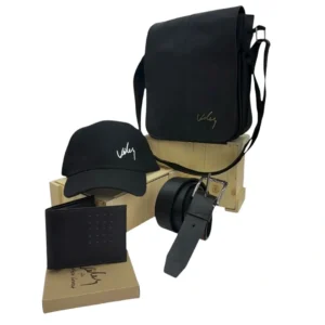 Set Masculino Galahad (4 Piezas) – Carriel de Alto Rendimiento y Accesorios en Cuero
